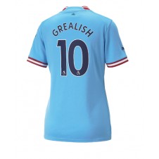 Manchester City Jack Grealish #10 Hjemmedrakt Kvinner 2022-23 Kortermet